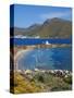 Beach and Church, Agios Panteleimon, Amorgos, Cyclades, Aegean, Greek Islands, Greece, Europe-Tuul-Stretched Canvas