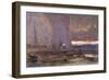 Beach and Cliffs, 19th Century-Edwin Ellis-Framed Giclee Print