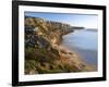 Beach and cliffs at Praia do Telheiro at the Costa Vicentina. Algarve. Portugal-Martin Zwick-Framed Photographic Print