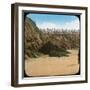 Beach and Cliffs, Newquay, Cornwall, Late 19th or Early 20th Century-null-Framed Giclee Print