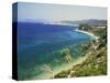 Beach and Coastline Near Kokkari, Samos, Dodecanese Islands, Greek Islands, Greece, Europe-David Beatty-Stretched Canvas