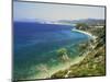 Beach and Coastline Near Kokkari, Samos, Dodecanese Islands, Greek Islands, Greece, Europe-David Beatty-Mounted Photographic Print