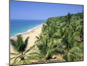 Beach and Coconut Palms, Kovalam Beach, Kerala State, India-Gavin Hellier-Mounted Photographic Print