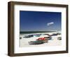 Beach and Fishing Boats, Paternoster, Western Cape, South Africa, Africa-Peter Groenendijk-Framed Photographic Print