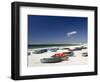 Beach and Fishing Boats, Paternoster, Western Cape, South Africa, Africa-Peter Groenendijk-Framed Photographic Print