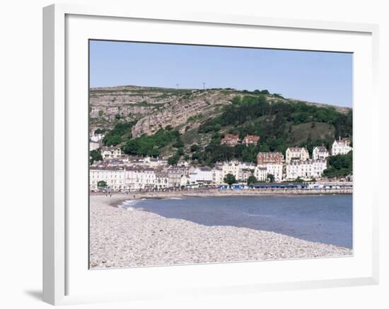 Beach and Great Orme, Llandudno,Conwy, Wales, United Kingdom-Roy Rainford-Framed Photographic Print