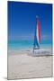 Beach and Hobie Cat-Frank Fell-Mounted Photographic Print