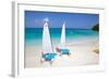 Beach and Hobie Cats, Long Bay, Antigua, Leeward Islands, West Indies, Caribbean, Central America-Frank Fell-Framed Photographic Print