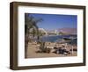 Beach and Hotels, Eilat, Israel, Middle East-Simanor Eitan-Framed Photographic Print