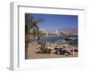 Beach and Hotels, Eilat, Israel, Middle East-Simanor Eitan-Framed Photographic Print