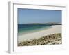 Beach and Lighthouse, Island of Glenan, Brittany, France, Europe-Groenendijk Peter-Framed Photographic Print