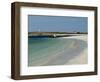 Beach and Lighthouse, Islands of Glenan, Brittany, France, Europe-Groenendijk Peter-Framed Photographic Print