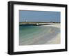 Beach and Lighthouse, Islands of Glenan, Brittany, France, Europe-Groenendijk Peter-Framed Photographic Print