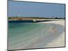 Beach and Lighthouse, Islands of Glenan, Brittany, France, Europe-Groenendijk Peter-Mounted Photographic Print