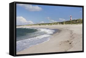 Beach and Lighthouse List Ost-Markus Lange-Framed Stretched Canvas