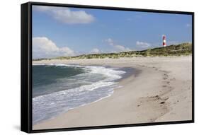 Beach and Lighthouse List Ost-Markus Lange-Framed Stretched Canvas