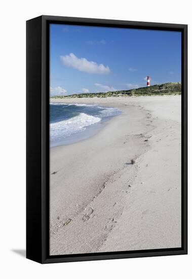 Beach and Lighthouse List Ost-Markus Lange-Framed Stretched Canvas