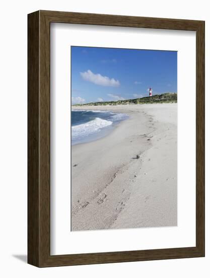 Beach and Lighthouse List Ost-Markus Lange-Framed Photographic Print