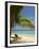 Beach and Lounger, Plantation Island Resort, Malolo Lailai Island, Mamanuca Islands, Fiji-David Wall-Framed Premium Photographic Print