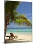 Beach and Lounger, Plantation Island Resort, Malolo Lailai Island, Mamanuca Islands, Fiji-David Wall-Mounted Premium Photographic Print