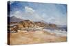 Beach and Mountains, Nerja, 2001-Christopher Glanville-Stretched Canvas