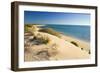 Beach and Ocean Endless White and Sandy Beach-null-Framed Photographic Print