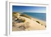 Beach and Ocean Endless White and Sandy Beach-null-Framed Photographic Print