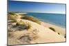 Beach and Ocean Endless White and Sandy Beach-null-Mounted Photographic Print