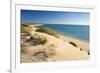Beach and Ocean Endless White and Sandy Beach-null-Framed Photographic Print