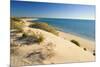 Beach and Ocean Endless White and Sandy Beach-null-Mounted Photographic Print