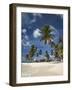 Beach and Palm Trees on Dog Island in the San Blas Islands, Panama, Central America-Donald Nausbaum-Framed Photographic Print