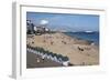 Beach and Pier, Eastbourne, East Sussex, England, United Kingdom, Europe-Stuart Black-Framed Photographic Print