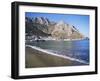 Beach and Port of Kamares, Island of Sifnos, Cyclades, Greece-Richard Ashworth-Framed Photographic Print