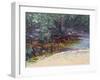 Beach and Rain Forest, Cape Tribulation, Northern Queensland, Australia-Robert Tyndall-Framed Giclee Print