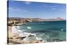 Beach and sea, Cabo Pulmo, UNESCO World Heritage Site, Baja California, Mexico, North America-Peter Groenendijk-Stretched Canvas