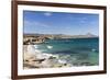 Beach and sea, Cabo Pulmo, UNESCO World Heritage Site, Baja California, Mexico, North America-Peter Groenendijk-Framed Photographic Print