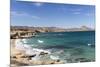 Beach and sea, Cabo Pulmo, UNESCO World Heritage Site, Baja California, Mexico, North America-Peter Groenendijk-Mounted Photographic Print