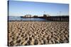 Beach and Stearns Wharf-Stuart-Stretched Canvas