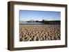 Beach and Stearns Wharf-Stuart-Framed Premium Photographic Print