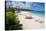 Beach and Sunshades, Long Bay, Antigua, Leeward Islands, West Indies, Caribbean, Central America-Frank Fell-Stretched Canvas