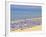 Beach and Sunshades on Beach at Giorgioupolis, Crete, Greek Islands, Greece, Europe-Guy Thouvenin-Framed Photographic Print