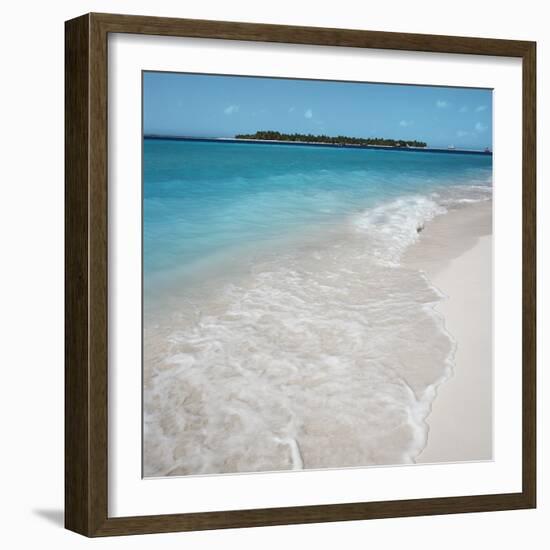 Beach and Surf-null-Framed Photographic Print