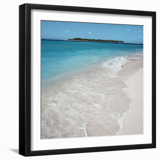 Beach and Surf-null-Framed Photographic Print