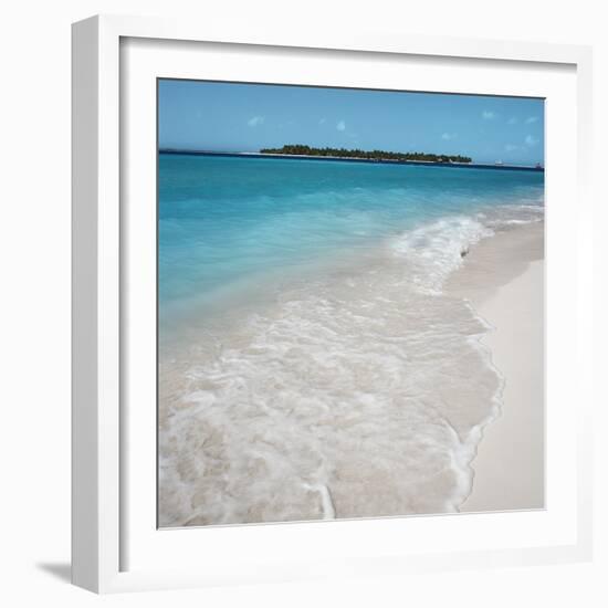 Beach and Surf-null-Framed Photographic Print