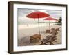 Beach and Tourists, Samed Island, Rayong, Thailand-Gavriel Jecan-Framed Photographic Print