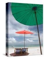 Beach and Tourists, Samed Island, Rayong, Thailand-Gavriel Jecan-Stretched Canvas