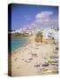 Beach and Town, Albufeira, Algarve, Portugal, Europe-Gavin Hellier-Stretched Canvas