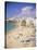 Beach and Town, Albufeira, Algarve, Portugal, Europe-Gavin Hellier-Stretched Canvas