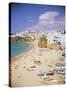 Beach and Town, Albufeira, Algarve, Portugal, Europe-Gavin Hellier-Stretched Canvas