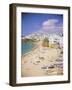 Beach and Town, Albufeira, Algarve, Portugal, Europe-Gavin Hellier-Framed Photographic Print